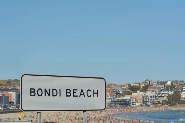 Plaży Bondi w Sydney New South Wales, Australia — Zdjęcie stockowe