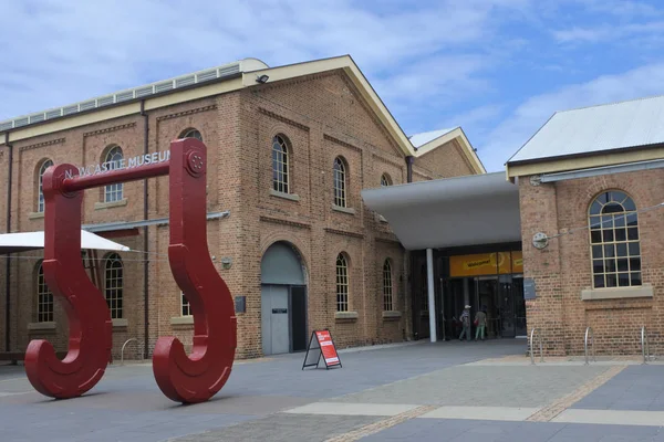 Νιούκαστλ Μουσείο στο Newcastle νέα Νότια Ουαλία της Αυστραλίας — Φωτογραφία Αρχείου
