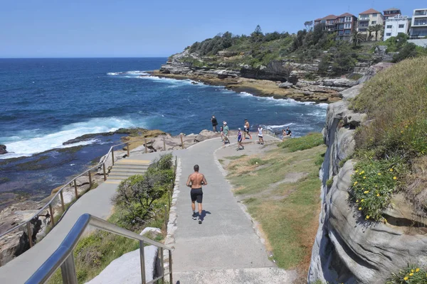 Coogee yürümek yeni Güney Wales Avustralya Sydney Bondi — Stok fotoğraf