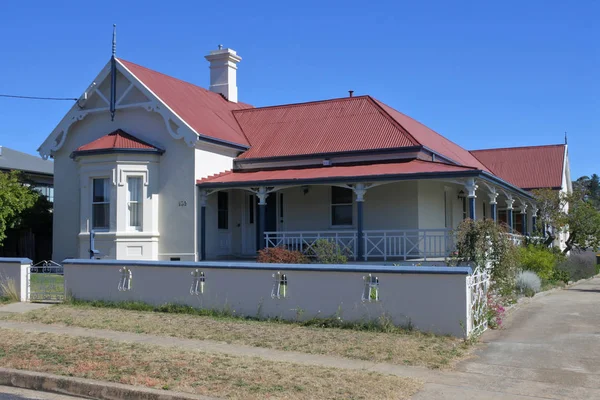 Ett gammalt australiska hus i Cooma stad i nya syd Wales Austral — Stockfoto