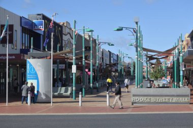 Devonport City Tasmanya Avustralya Rooks sokak alışveriş merkezi