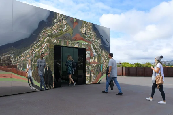Mona Museum van oude en nieuwe kunst Hobart Tasmanië Australië — Stockfoto