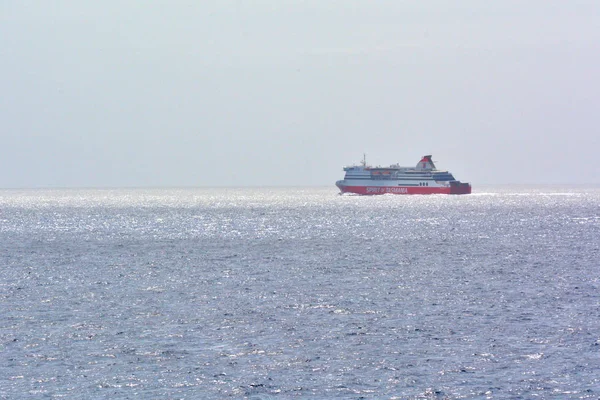 MS Spirit of Tasmania I feri antara Victoria Australia dan Tas — Stok Foto