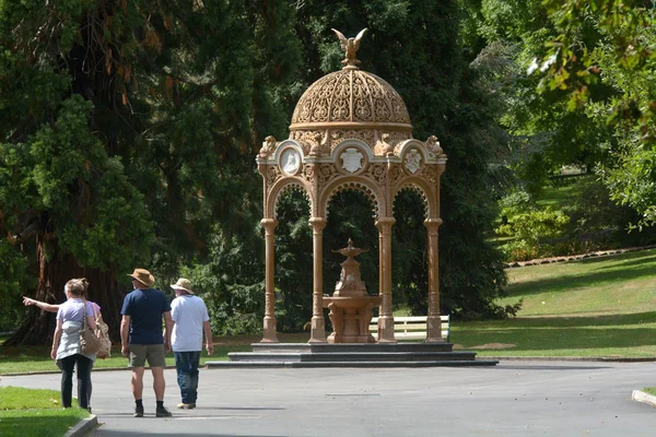 Turistická návštěva v Launceston City Park Tasmánie Australia — Stock fotografie