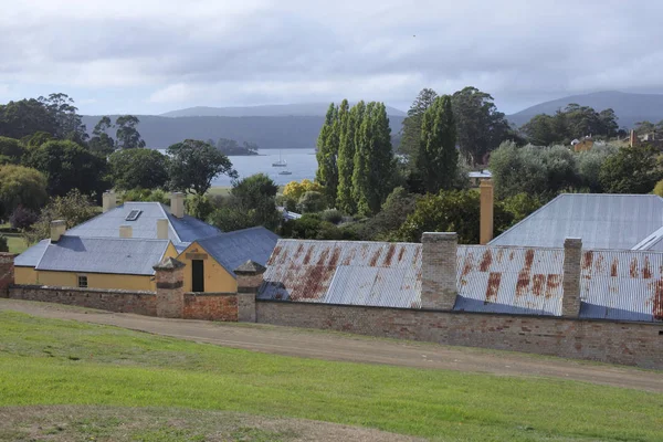 Port Arthur Village historische site Tasmania Australië — Stockfoto