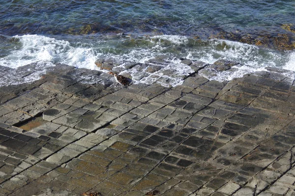 Tessellated Pavement in Tasman Peninsula Tasmania Australia — Stock Photo, Image