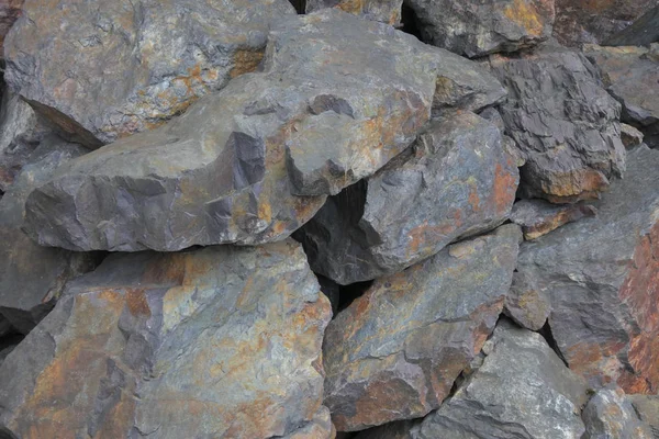 Copper mining rocks — Stock Photo, Image