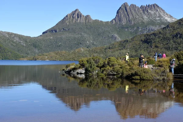 クレイドル山-セントクレア湖国立公園タスマニアオーストラリア — ストック写真