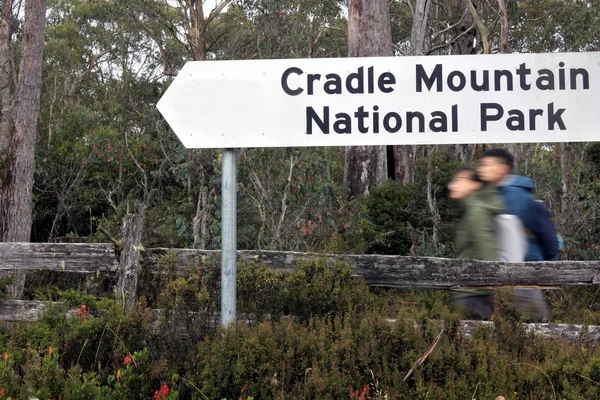 Cradle Mountain-Lake St Clair National Park Tasmania Australia — Foto Stock