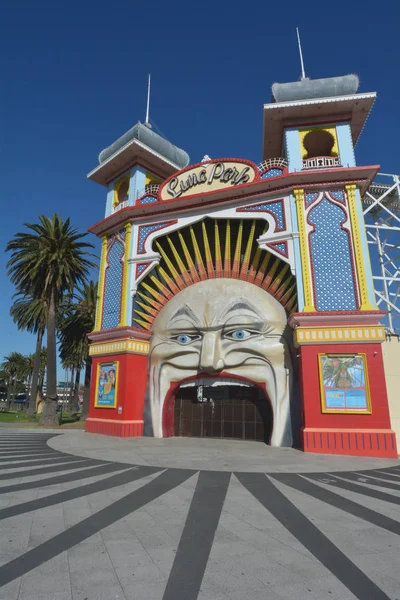 Luna Park Melbourne Victoria Australia — Foto Stock