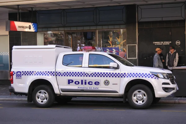 Zuid-Australië politievoertuig — Stockfoto