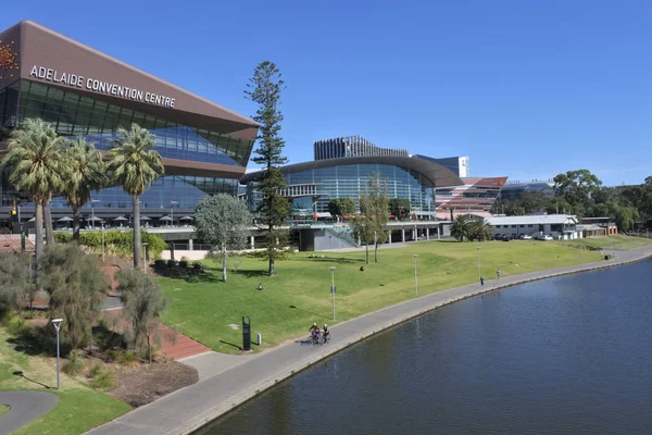 Adelaide City Downtown stadsbilden skyline — Stockfoto