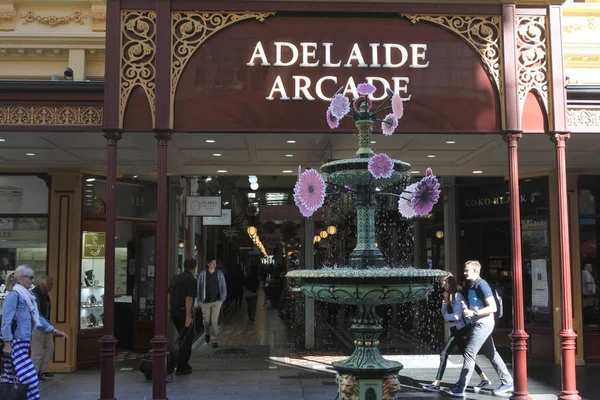 Adelaide Arcade v Adelaide, stát Austrálie v Jižní Austrálii — Stock fotografie