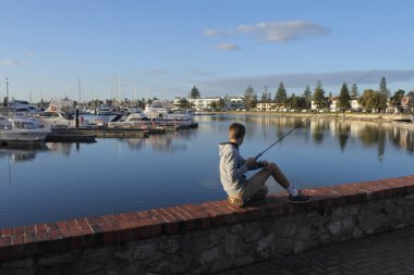 Glenelg Marin Adelaide Güney Avustralya