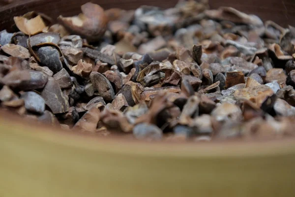 Pirított Cacao bab — Stock Fotó