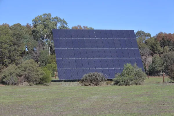 Pannello solare gigante — Foto Stock