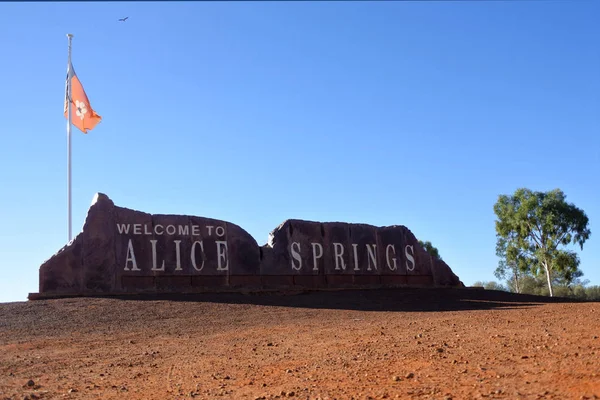 Alice Springs Territorio del Nord Australia — Foto Stock