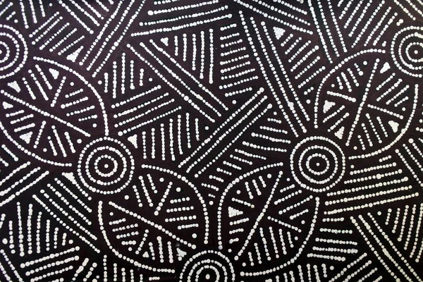 Arte indígena australiano Dot fondo de la pintura — Foto de Stock