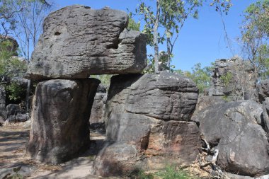 Litchfield Ulusal Parkı Kuzey Bölgesi Aus'ta kayıp şehir