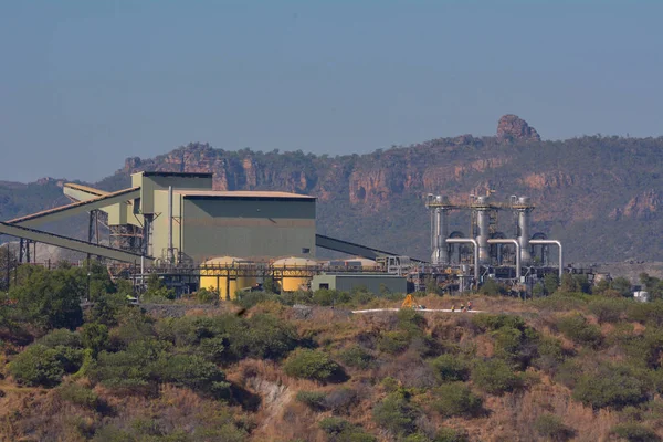 Ορυχείο ουρανίου δασοφυλακής κοντά στο Jabiru στη Βόρεια επικράτεια του AUS — Φωτογραφία Αρχείου