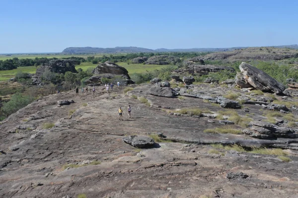 Ubirr rock art site in Kakadu National Park Northern Territory o — Stock Photo, Image