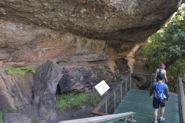 Kakadu Ulusal Parkı Kuzey Terri Aborijin Rock Resimleri