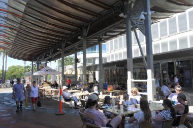 Smith Street Mall Darwin Cbd Kuzey Bölgesi Avustralya
