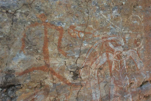 Aboriginal Rock Paintings in Kakadu National Park Northern Terri