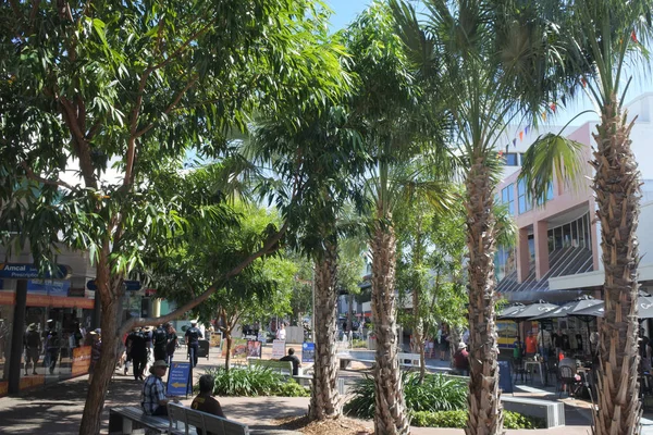 Smith Street Mall Darwin CBD Território do Norte Austrália — Fotografia de Stock