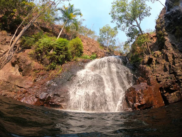 Florence Falls Parco Nazionale di Litchfield Territorio del Nord Austr — Foto Stock