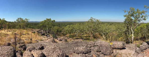 Tájkép kilátás a kakadu nemzeti parkra au északi területe — Stock Fotó