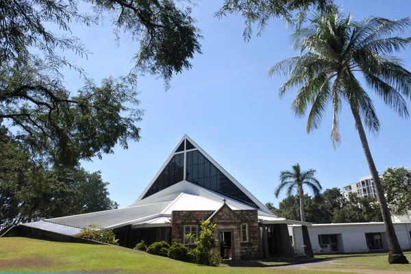 Καθεδρικός Ναός του Ιησού ναού Δαρβίνος βόρειο έδαφος Αυστραλία — Φωτογραφία Αρχείου