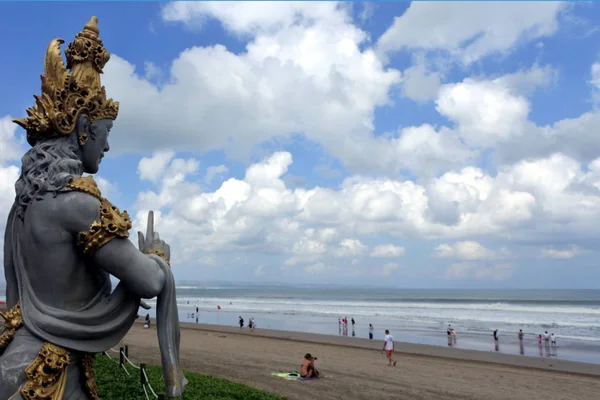 Seminyak Beach Bali Indonesien — Stockfoto