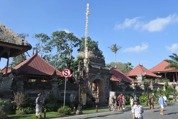 Ubud Palace Bali Indonesië — Stockfoto