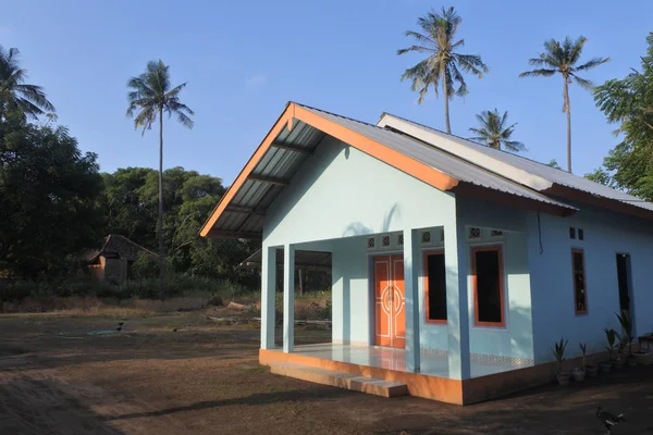 Nova casa em Gili Air Island, Indonésia — Fotografia de Stock