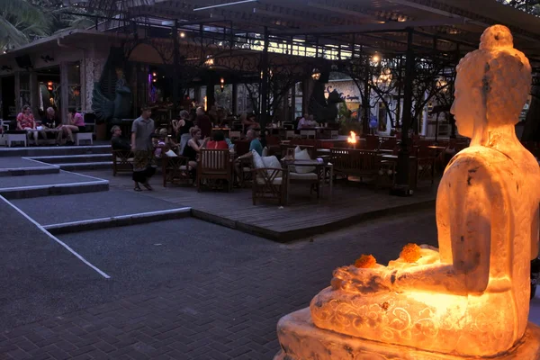 Sanur Beach Boardwalk Bali Indonesien — Stockfoto