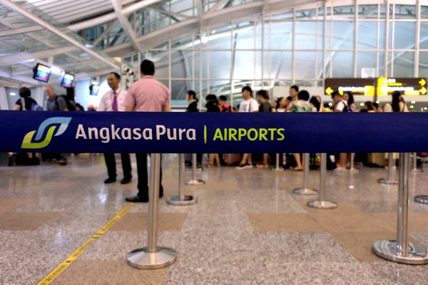 Ngurah Rai International Airport Bali Indonesia — Stock Photo, Image