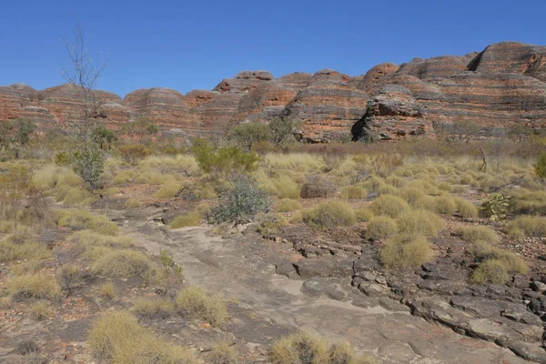 Paisagem de Bungle Bungle Range Landform em Kimberley Western A — Fotografia de Stock