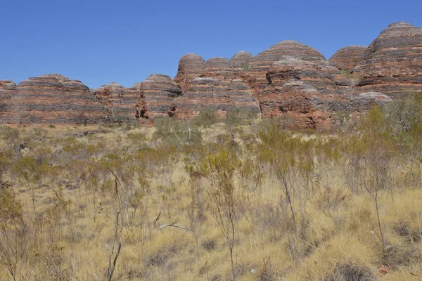 Paisagem de Bungle Bungle Range Landform em Kimberley Western A — Fotografia de Stock