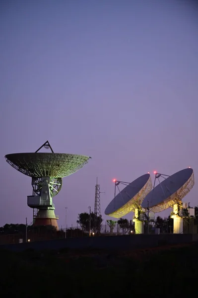 Otc Nasa Műholdas földi állomás Carnarvon Nyugat-Ausztrália — Stock Fotó