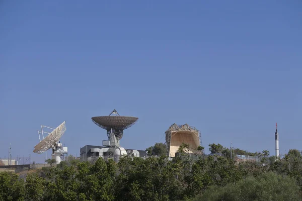 Сателітна станція Отк Наса Карнарвон Західна Австралія — стокове фото