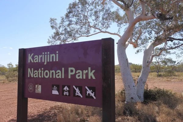 Parque Nacional Karinjini Pilbara Austrália Ocidental — Fotografia de Stock