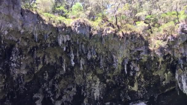 Underground Caving Wonderland South Western Australia — Stock Video