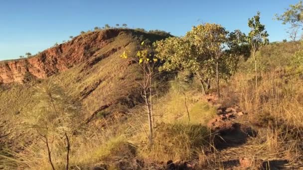 Uitzicht Vanuit Lucht Kimberly Regio West Australië — Stockvideo