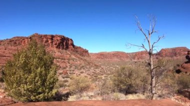 Avustralya 'nın kuzey bölgesindeki Finke Vadisi Ulusal Parkı manzarası 