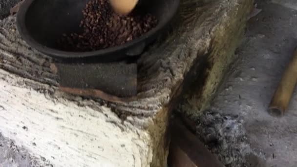 Kopi Luwak Eller Civet Kaffe Kaffe Som Innehåller Delvis Smält — Stockvideo