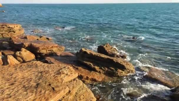 Paesaggio Del Punto Gantheaume Broome Australia Occidentale — Video Stock