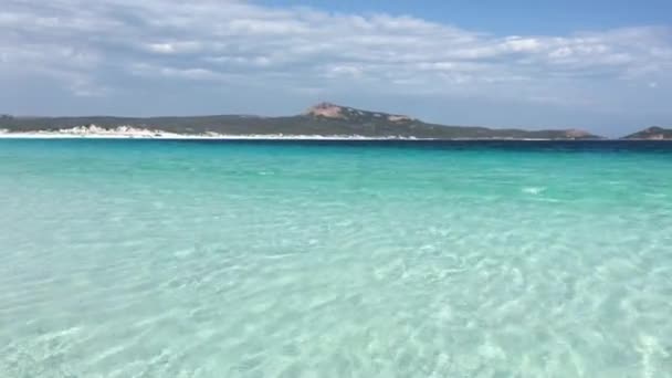 Blick Auf Die Lucky Bay Cape Grand Westaustralien — Stockvideo