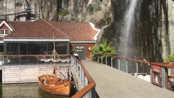 Tasmanien Mar 2019 Penny Royal Mest Populära Turistattraktionen Launceston Tasmanien — Stockvideo