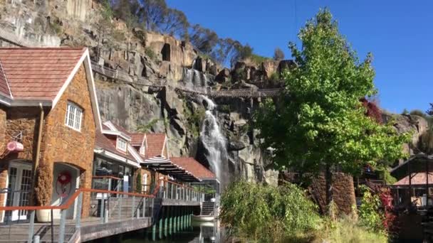 Tasmanien Mar 2019 Penny Royal Mest Populära Turistattraktionen Launceston Tasmanien — Stockvideo